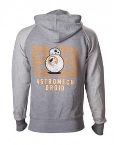 Mikina s kapucí pro dospělé BB-8 Star Wars