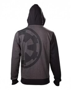 Imperial Galaxy Star Wars Rogue One hoodie with zip for adults
