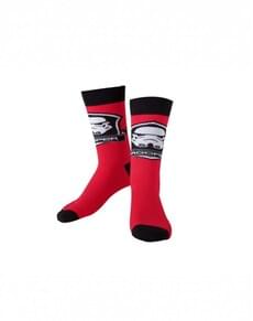 Men's Black and Red Stormtrooper Star Wars Socks