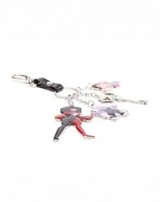 Metal Steven Universe characters keychain