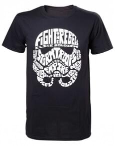 Men's Stormtrooper Star Wars Wordsearch T-Shirt