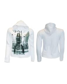 White LA Ink hoodie for women