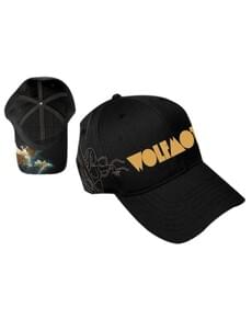 Huvudbonad med broderad logga Wolfmother för vuxen