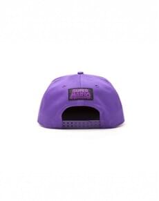 Cap with Waluigi Mario Bros logo for adults