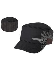 Huvudbonad militär med tryck och märke Unearth för vuxen