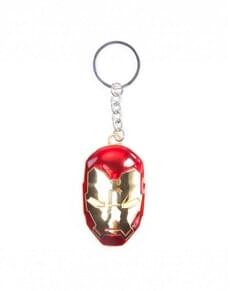 Iron Man Marvel 3D facemask keychain