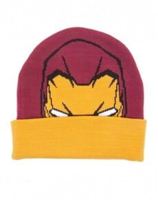 Iron Man facemask beanie for adults