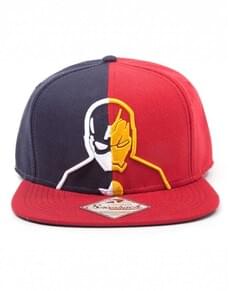 Berretto di Captain America vs Iron Man Marvel per adulto