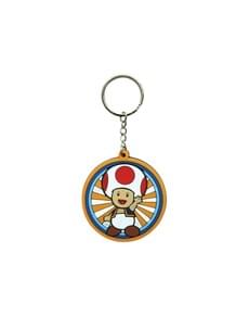 Rubber frog Mario Bros keychain