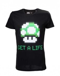Men's Get a Life Mario Bros T-Shirt