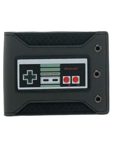 Rubber Double Fold Mario Bros Joystick Wallet
