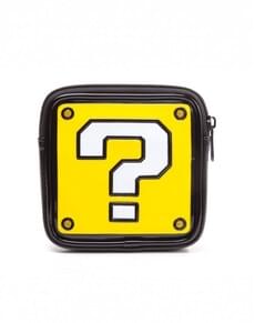 Porta-moedas de ponto de interrogação Mario Bros