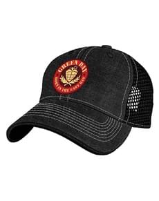 Cap with Green Day hand-grenade for adults