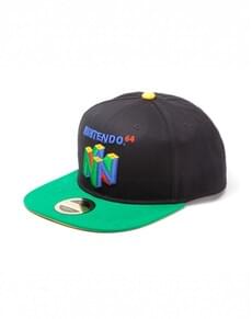 Cap with N64 Mario Bros logo for adults