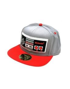 Cap with cotton NES Mario Bros control for adults