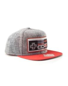 Linen NES Mario Bros control cap for adults