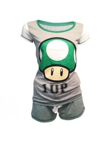 1UP Super Mario Bros pyjama for women