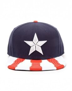 Captain America Marvel Civil War Caps for Menn