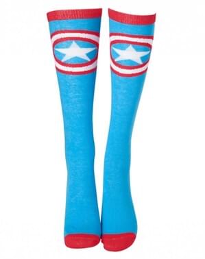 Kaptan Amerika kadınlar için çorap