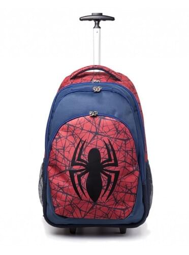 Mochila de Homem-Aranha com rodas