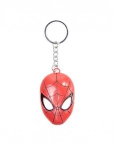 Metal 3D facemask keychain