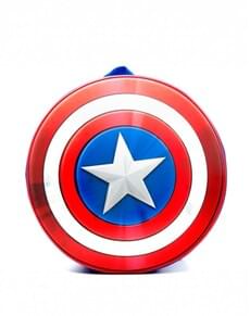 Captain America shield shaped backpack for kids