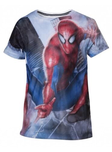 T-shirt de Homem-Aranha infantil