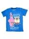 Blå SvampeBob t-shirt til børn