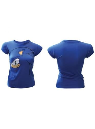 T-shirt de Sonic para mulher