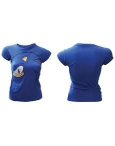 T-shirt de Sonic para mulher