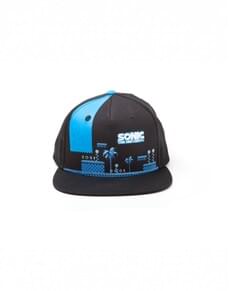 Sonic Green Hill Zone Sega cap for adults