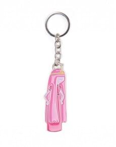 Bubblegum Princess from Adventure Time metal keychain