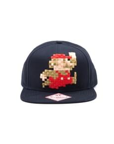 Boné de Mario Bros pixelada