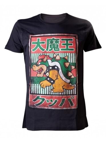 T-shirt de Bowser japonês