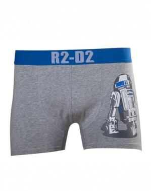 Celana pendek petinju R2D2 untuk pria