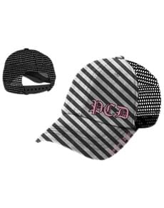 Striped Pussycat Dolls cap for adults