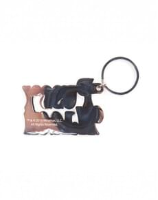 Pussy Wagon from Kill Bill metal keychain