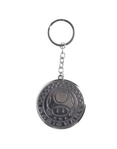 Round Mario Kart keychain