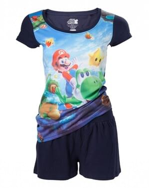 Super Mario Bros pyjama for women