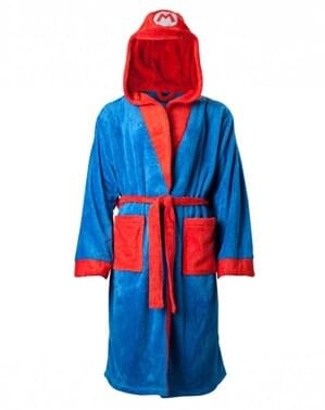 Mario Bros Fleece Bathrobe for Adults