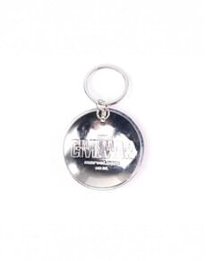 3D Captain America shield keychain