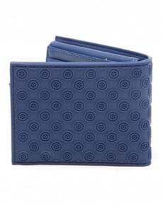 Captain America Civil War Shield Logo Double Fold Wallet