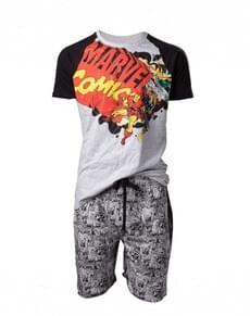 Men's Marvel Comic Pyjamas