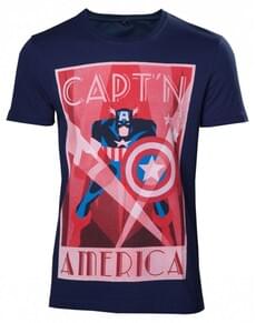 Pánský top Kapitán Amerika Marvel