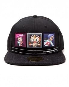 Huvudbonad Team Rocket Pokémon för vuxen