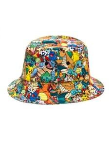 Fishers hat with Pokémon characters for adults