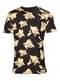 T-shirt de Pikachu preta