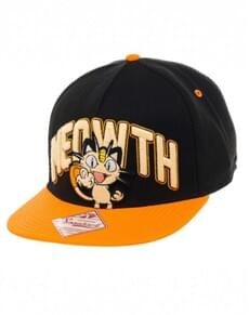 Meowth from Pokémon cap for adults