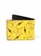 Carteira de Pikachu amarela