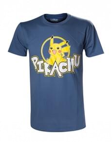 T-shirt de Pikachu azul